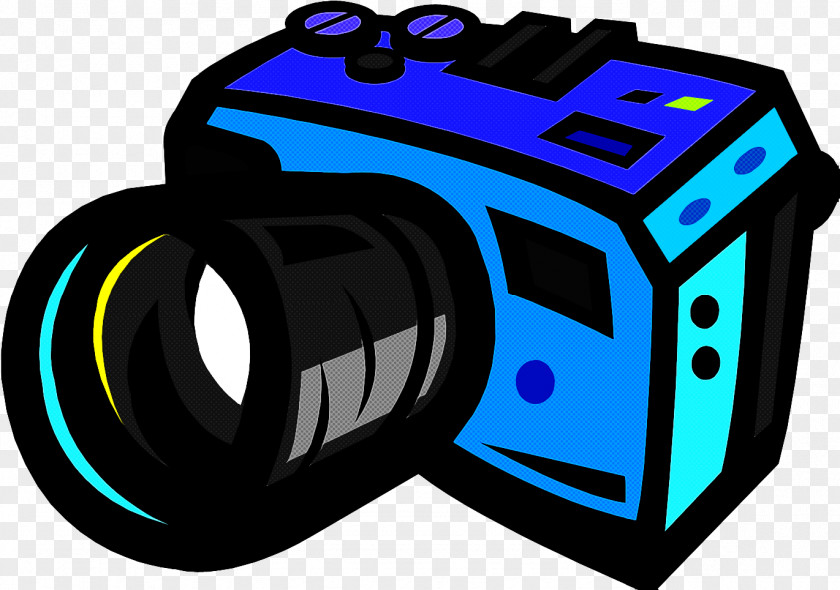 Cameras & Optics Camera Electric Blue PNG