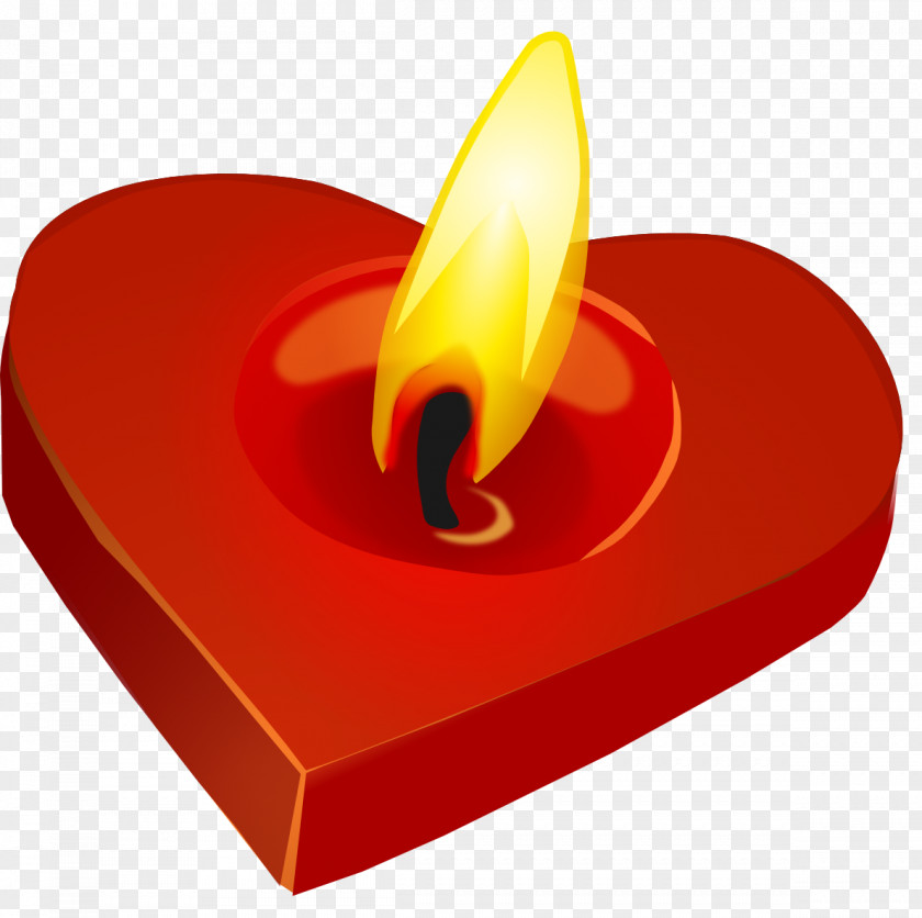 Candles Candle Heart Clip Art PNG