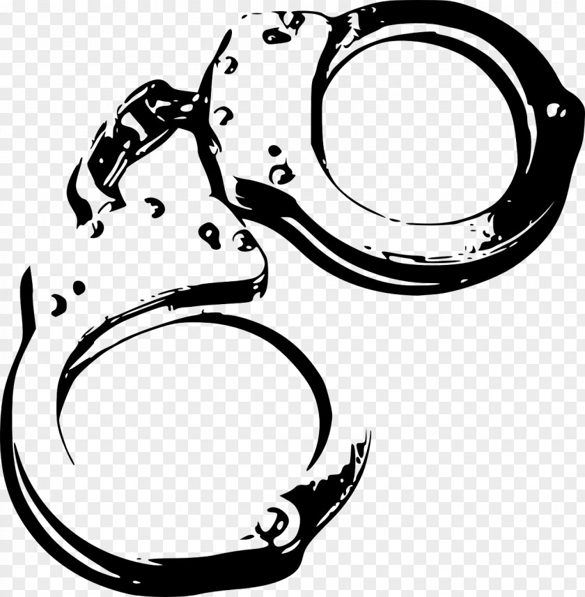 Criminal Handcuffs Police Prison Clip Art PNG