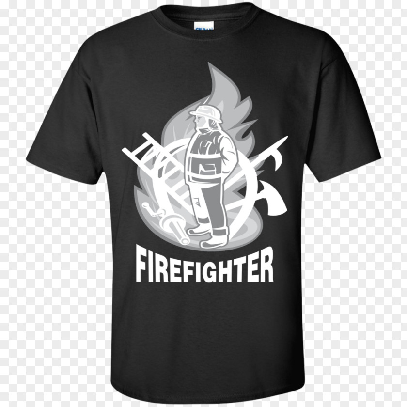 Firefighter Tshirt T-shirt Clothing Spreadshirt Gildan Activewear PNG