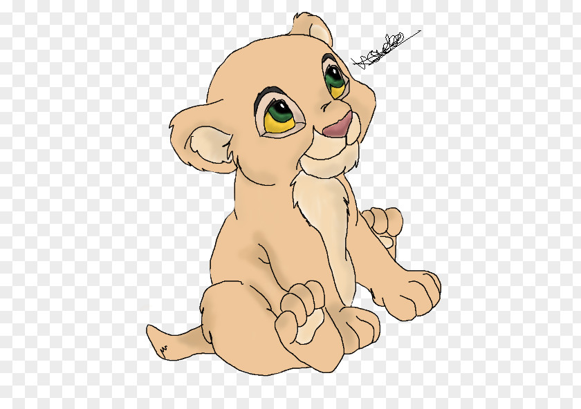 Lion Nala Simba Drawing Infant PNG