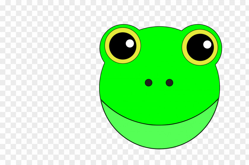 Little Pig Head Amphibian Frog Cartoon Clip Art PNG