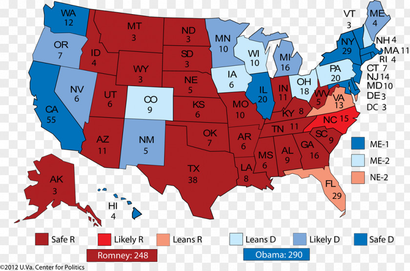 States US Presidential Election 2016 United Popular Vote Electoral College PNG