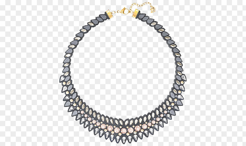Swarovski Crystal Necklace Jewelry Women's Black Earring AG Jewellery PNG