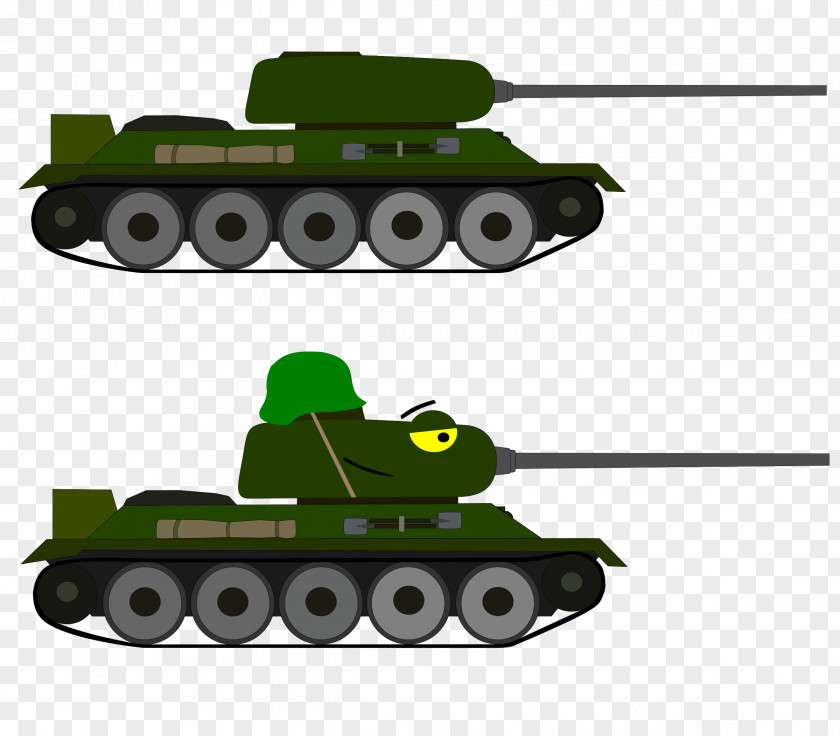 Tank T-43 Clip Art PNG