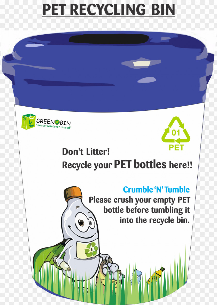 Bottle Polyethylene Terephthalate PET Recycling Bin Plastic PNG