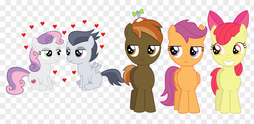 Button Mash Pony Apple Bloom Sweetie Belle Scootaloo Cutie Mark Crusaders PNG