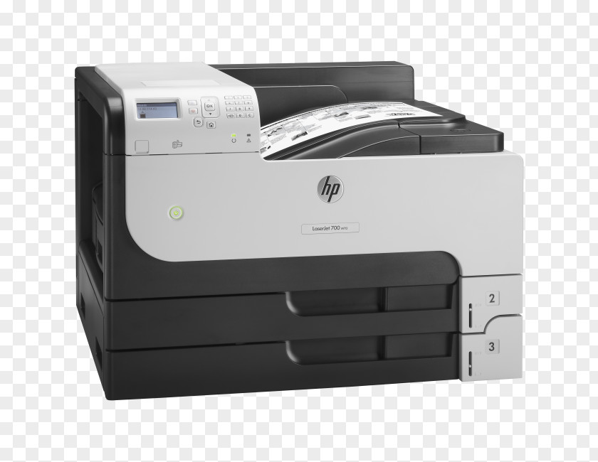 Hewlett-packard Hewlett-Packard HP LaserJet Enterprise 700 M712 Printer Laser Printing PNG