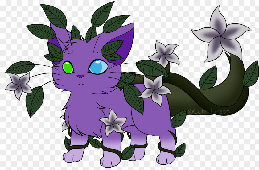 Plumeria Cat Mammal Whiskers Violet Purple PNG