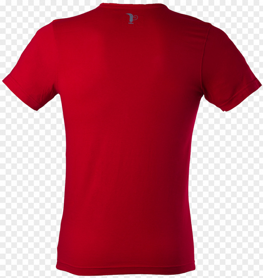 Red Polo Shirt Image T-shirt Shoulder Sleeve PNG