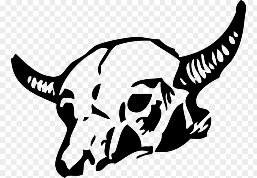 Skull Texas Longhorn English Clip Art PNG