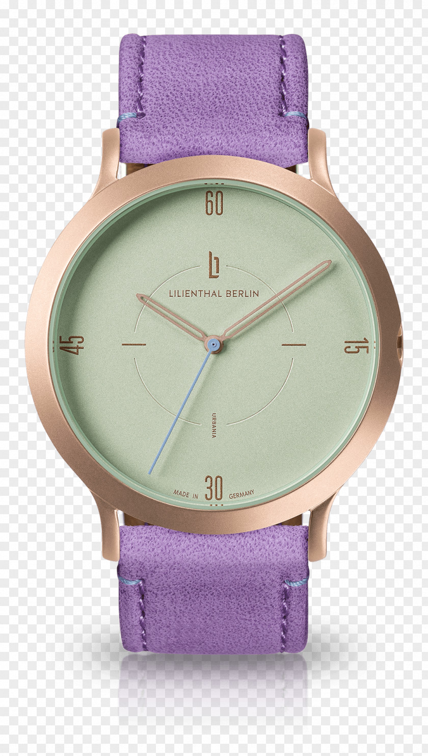 Watch Lilienthal Berlin Strap Gold PNG