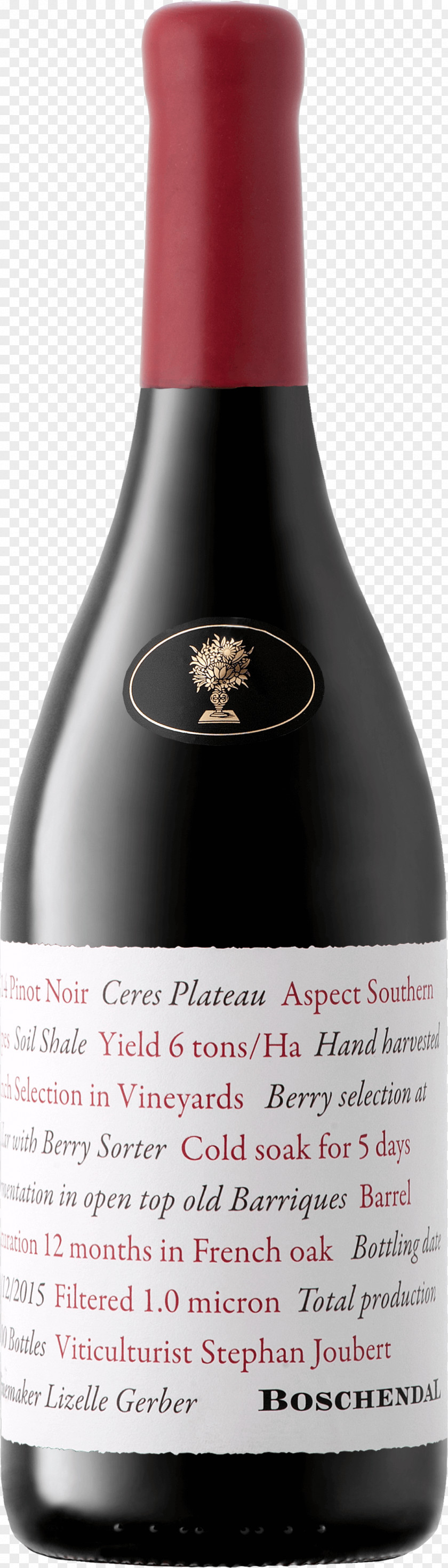 Wine Liqueur Red Pinot Noir Crozes-Hermitage AOC PNG