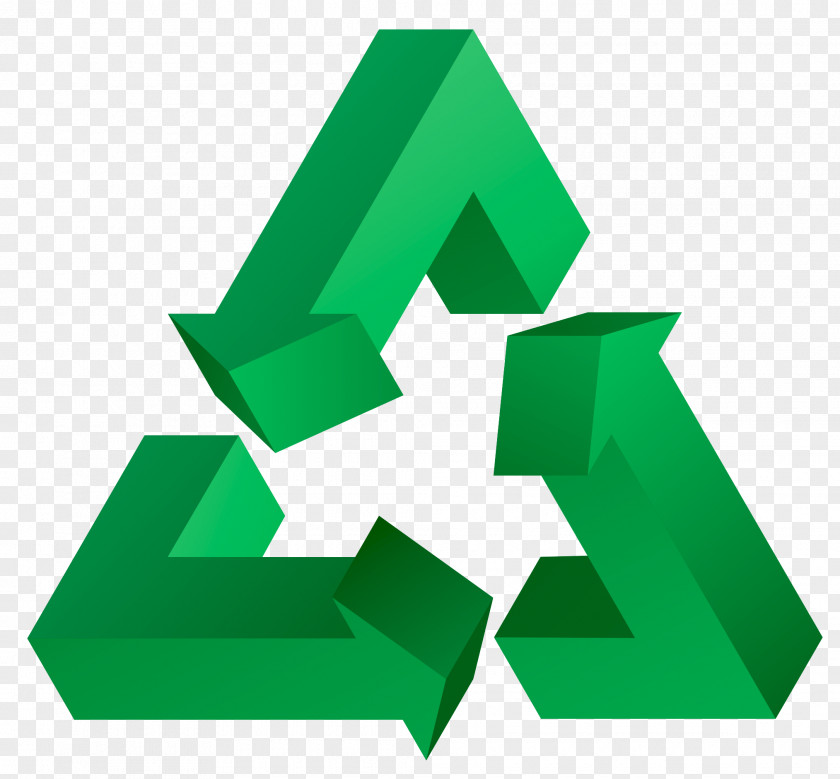 3D Recycle Recycling Logo Icon PNG