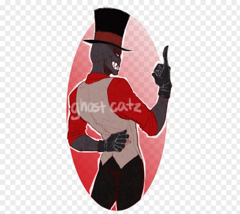 Black Hat Fan Art Villain Character PNG