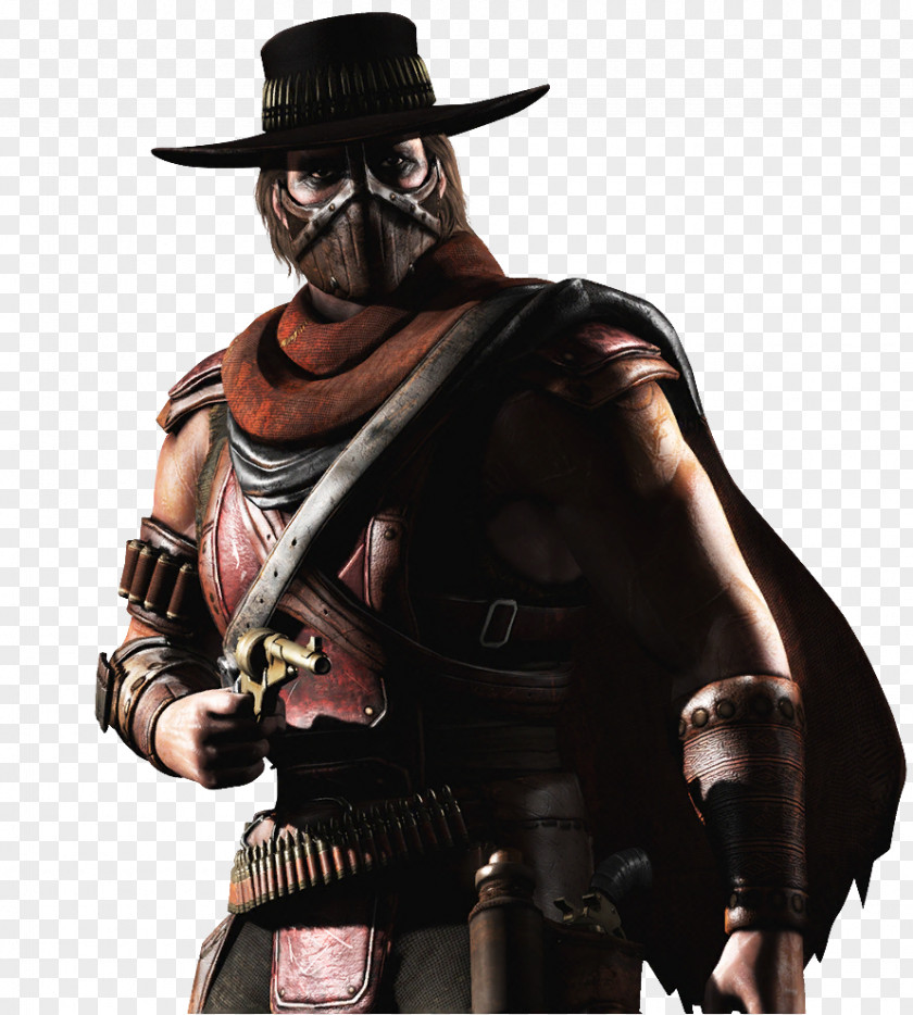 Costume Gunfighter Mortal Kombat X Action Figure PNG