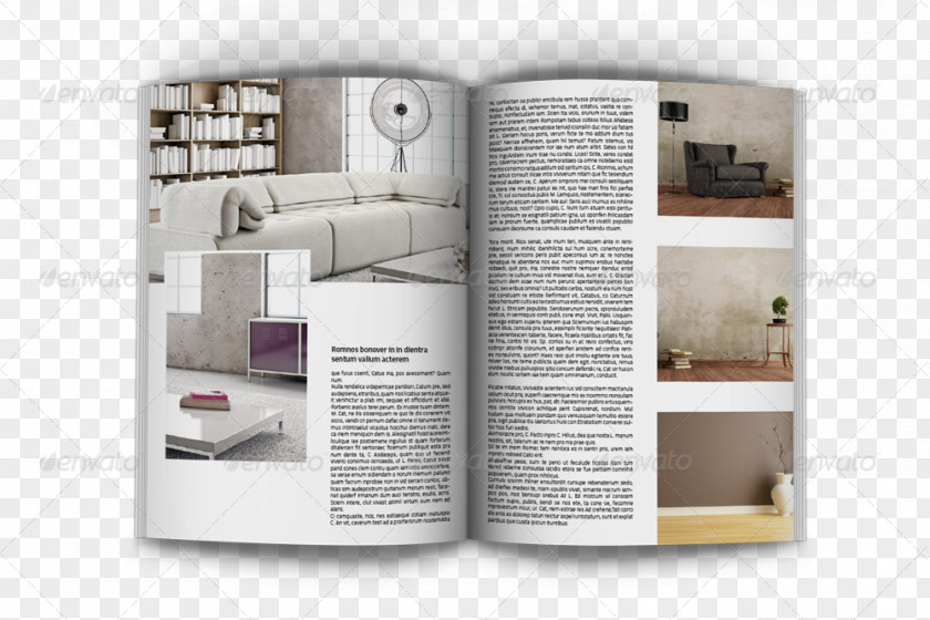 Design Furniture Brochure PNG