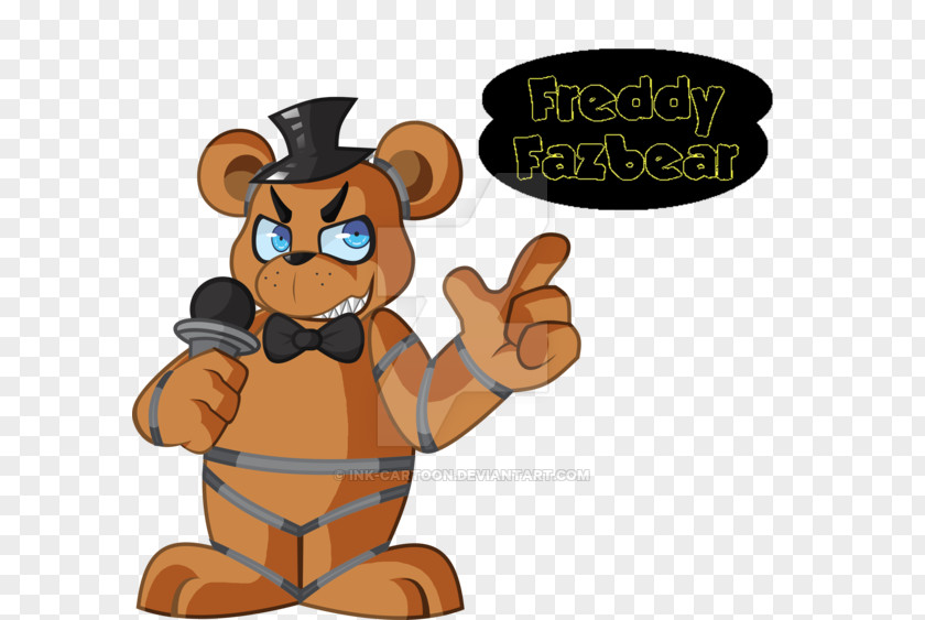 Five Nights At Freddy's Poster Freddy Fazbear's Pizzeria Simulator Cartoon Image Drawing PNG