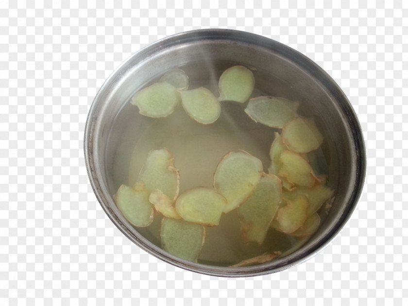 Ginger Soaked Boiled Water Tea Vegetarian Cuisine Fish Ball PNG