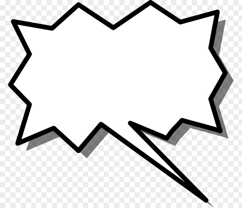 Speech Balloon Comic Book Clip Art PNG