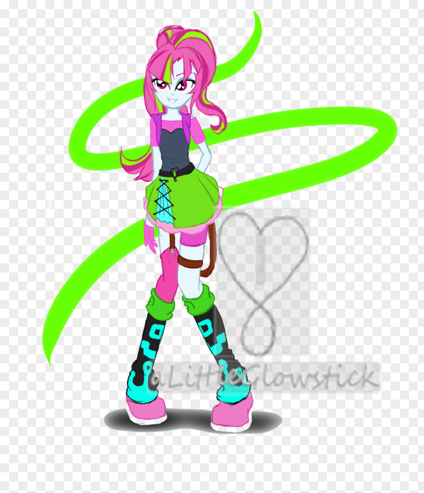 GLOW STICK My Little Pony: Equestria Girls Character Ekvestrio PNG