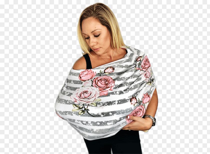 Grey Rose T-shirt Shoulder Gönülçelen Sleeve Baby Transport PNG