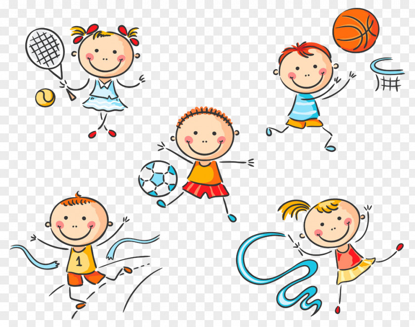 Kids Sports Child Sport Clip Art PNG
