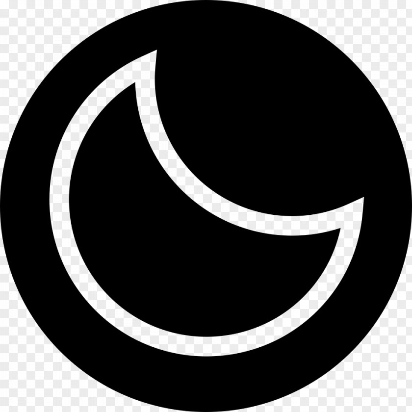 Moon Lunar Phase Crescent Symbol PNG