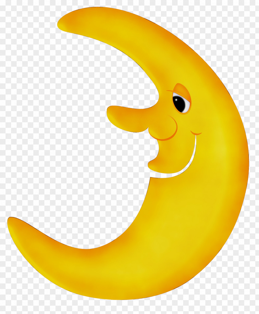 Yellow Banana Symbol PNG