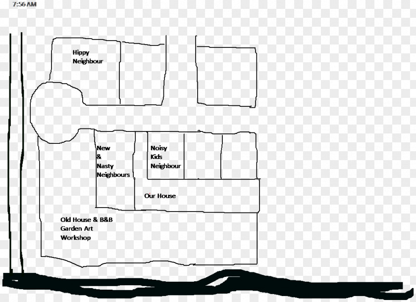 Extremely Simple Document White Floor Plan Brand PNG