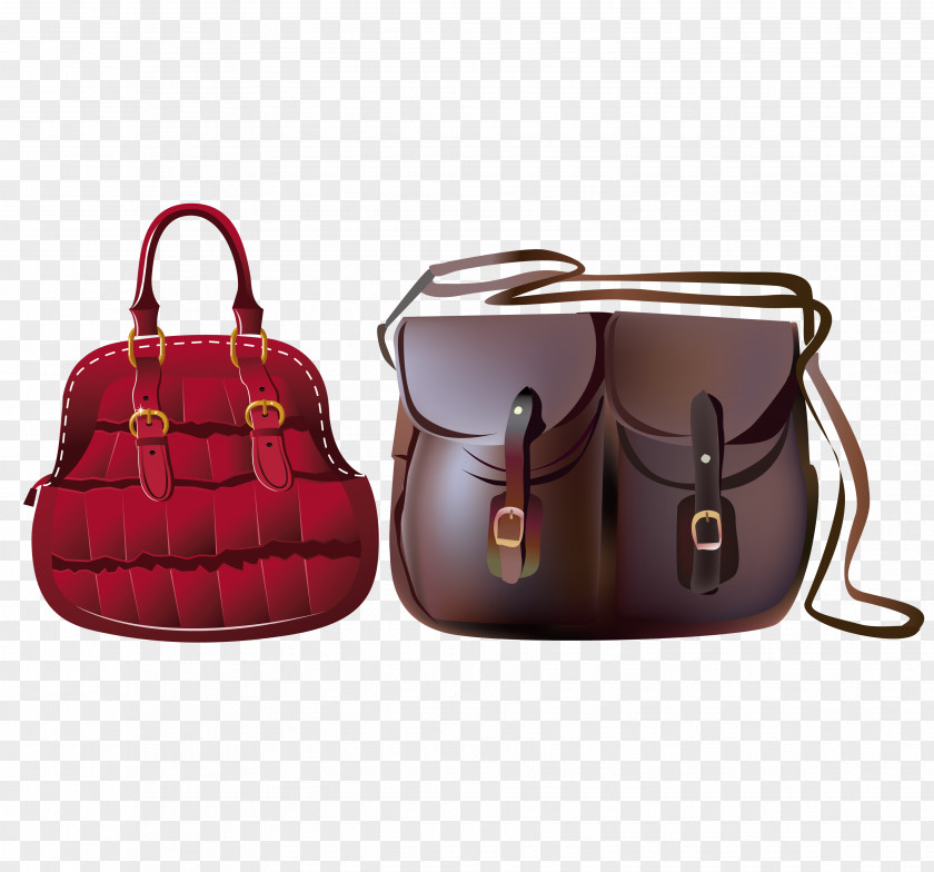 Hand-painted Fashion Women Bag Handbag Leather Clothing PNG