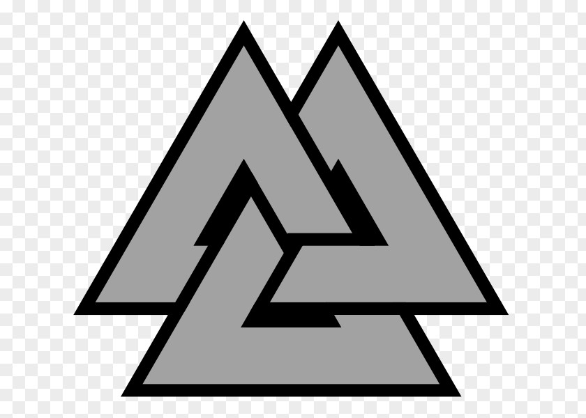 Nyy Symbol Odin Viking Age Valknut Asgard PNG