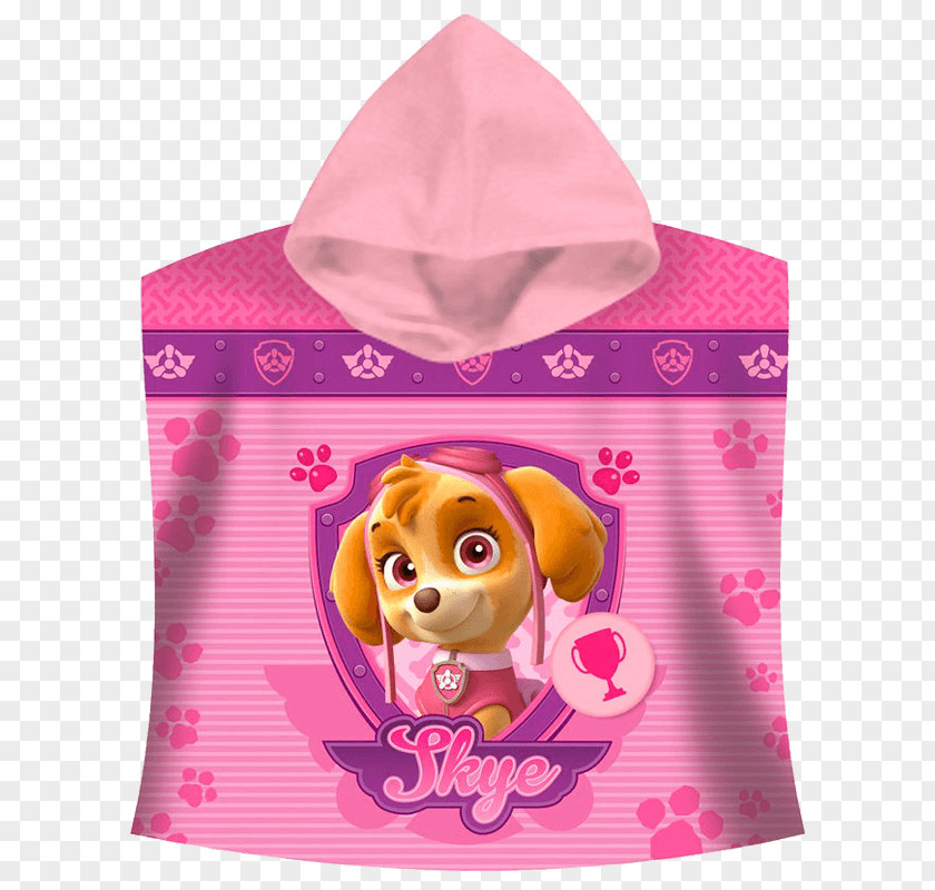 Patrulla Canina Poncho Towel Cotton Patrol Clothing PNG