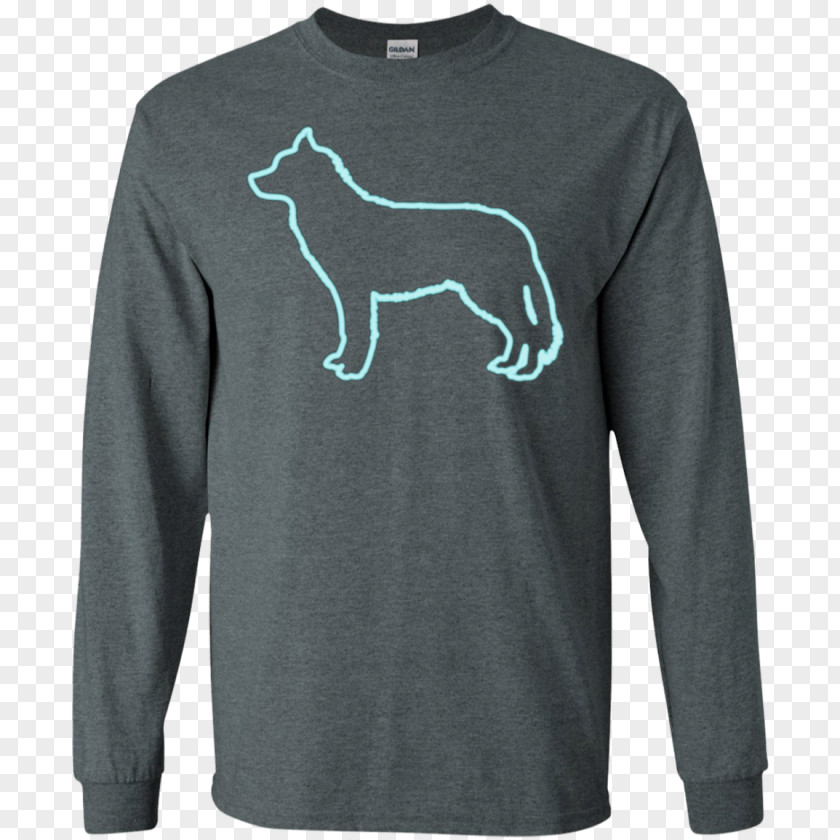 Husky Dog Long-sleeved T-shirt Hoodie PNG