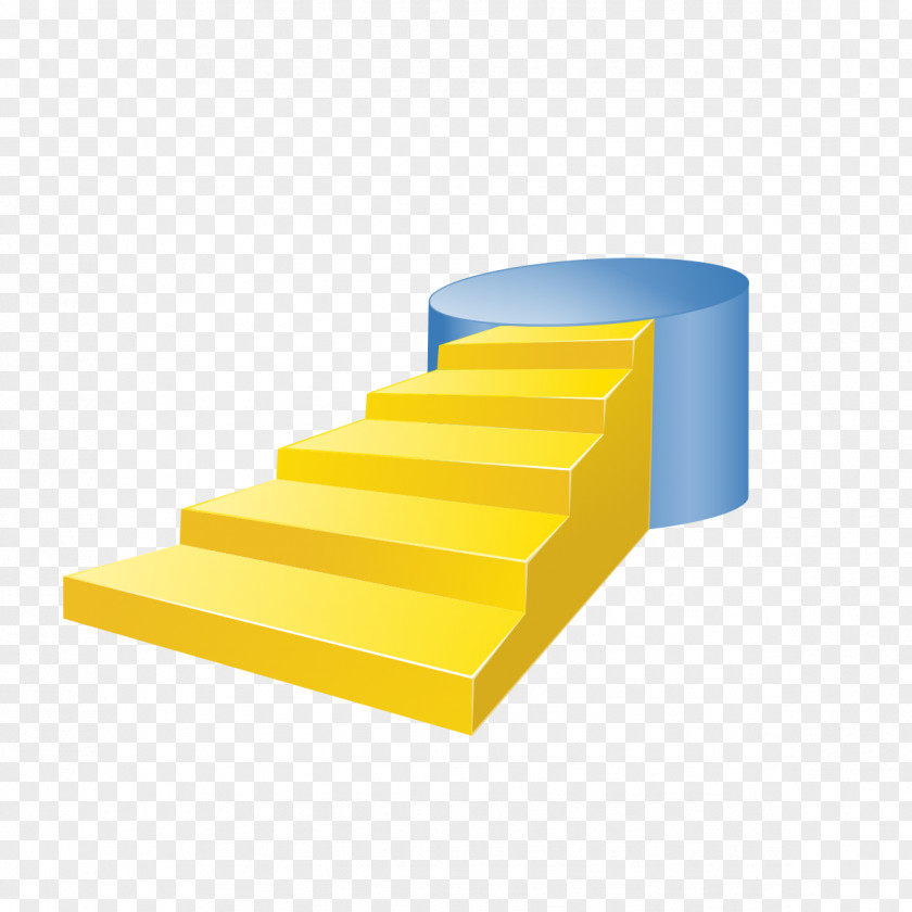 Yellow Stairs U53f0u9636 Icon PNG