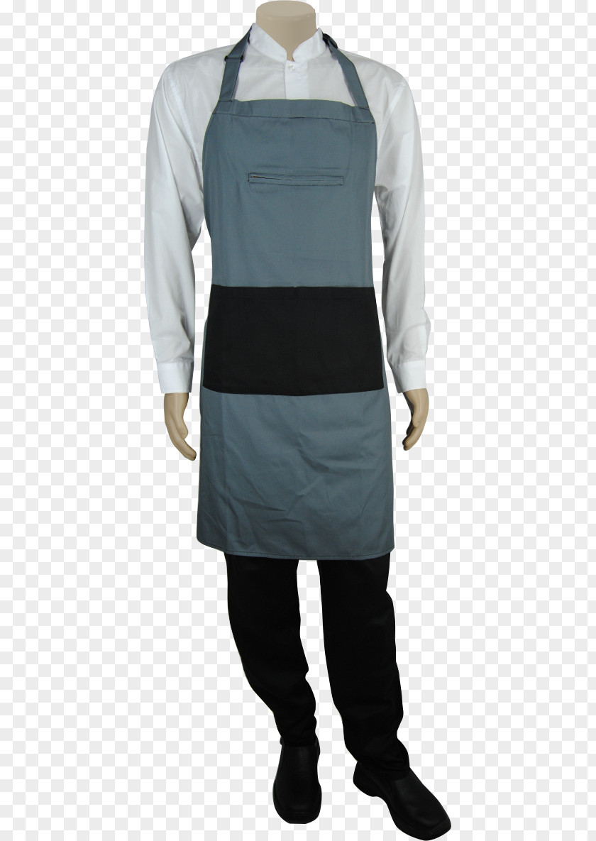 Chef Dress Costume Teal PNG