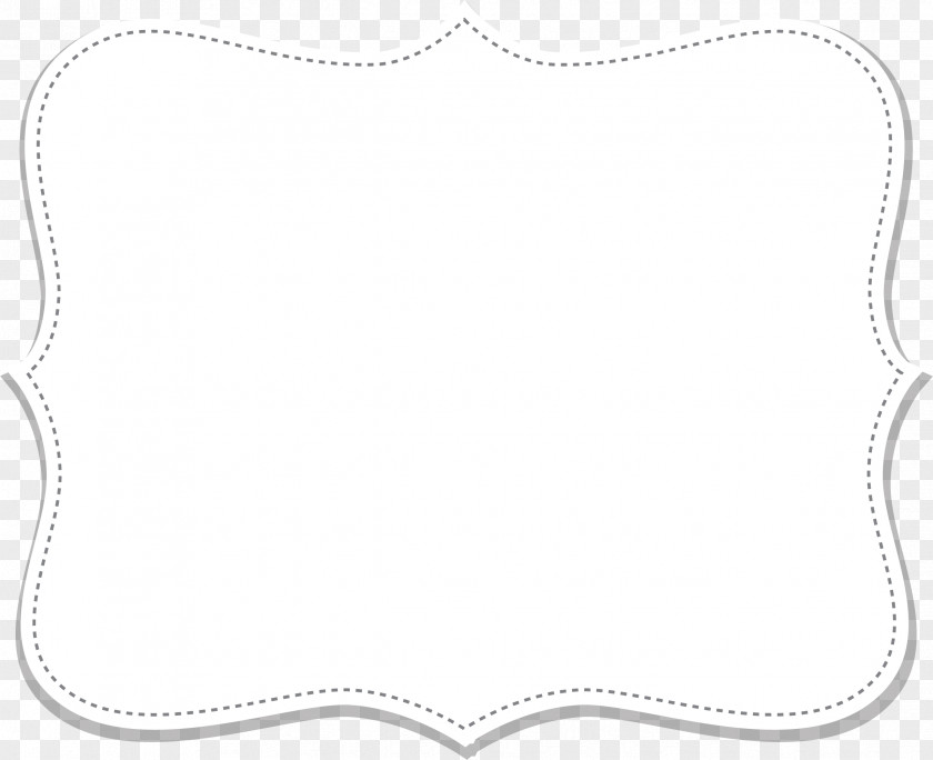 Cute Dotted Text Letter Border Designer Pattern PNG