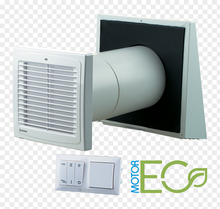Fan Recuperator Heat Recovery Ventilation PNG