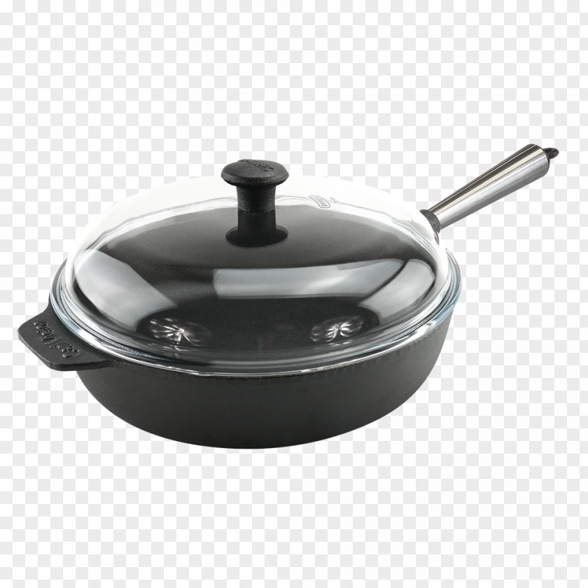 Frying Pan Cast-iron Cookware Non-stick Surface Stewing PNG