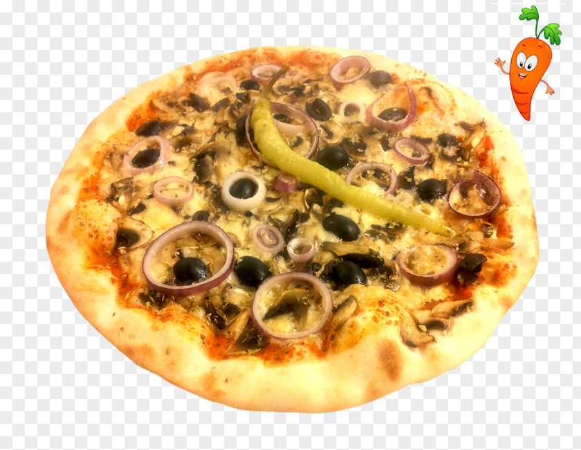 Pizza California-style Sicilian Fast Food Manakish PNG