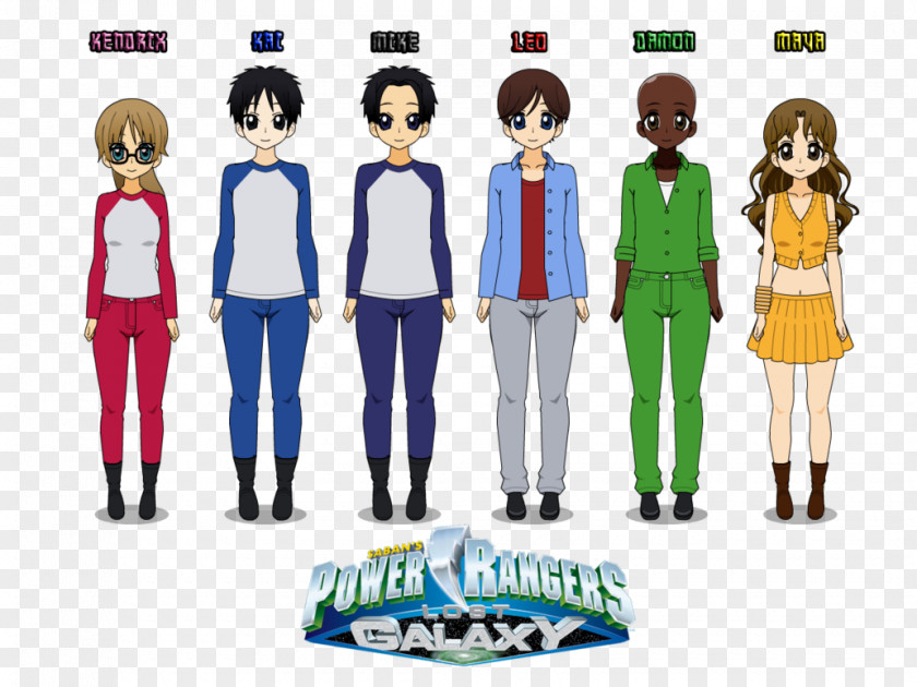 Power Rangers Karone Tommy Oliver Kimberly Hart Lost Galaxy PNG