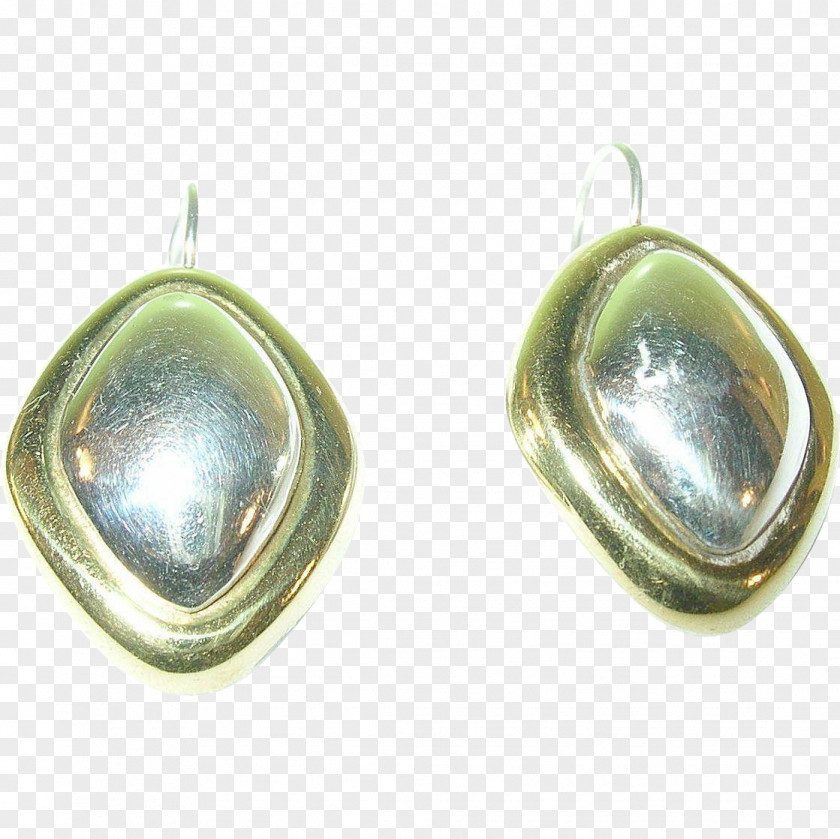 Silver Earring Gemstone Jewelry Design PNG