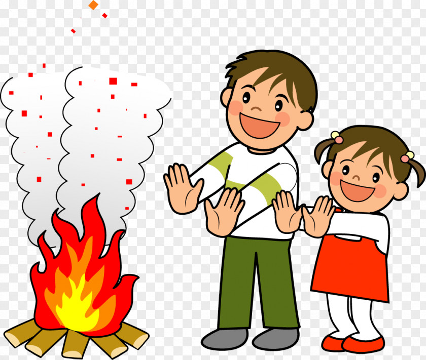 Autumn Japan Bonfire 木枯らし Clip Art PNG