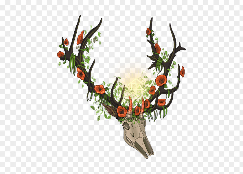 Deer Antlers The Endless Forest Antler Horn Skull PNG