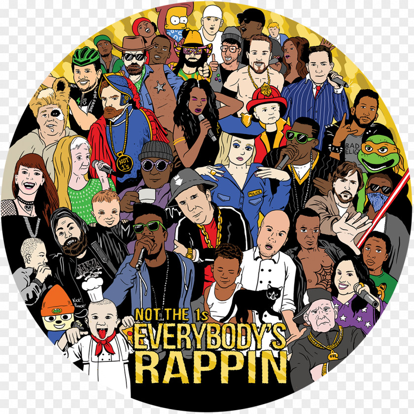 Everybody's Rappin Phonograph Record Super Ape Returns To Conquer LP Not The 1s PNG