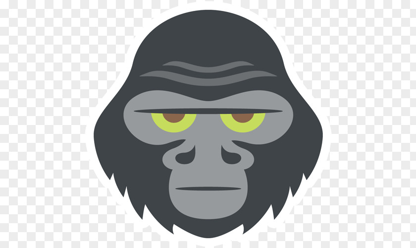 Gorilla Emojipedia Sticker Text Messaging PNG