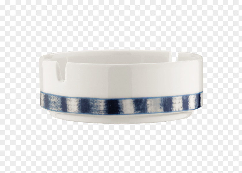 Porcelain Ashtray Cobalt Blue PNG