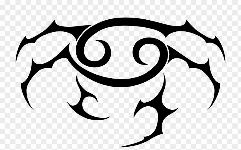 Cancer Zodiac Symbol Picture Astrological Sign Tattoo PNG