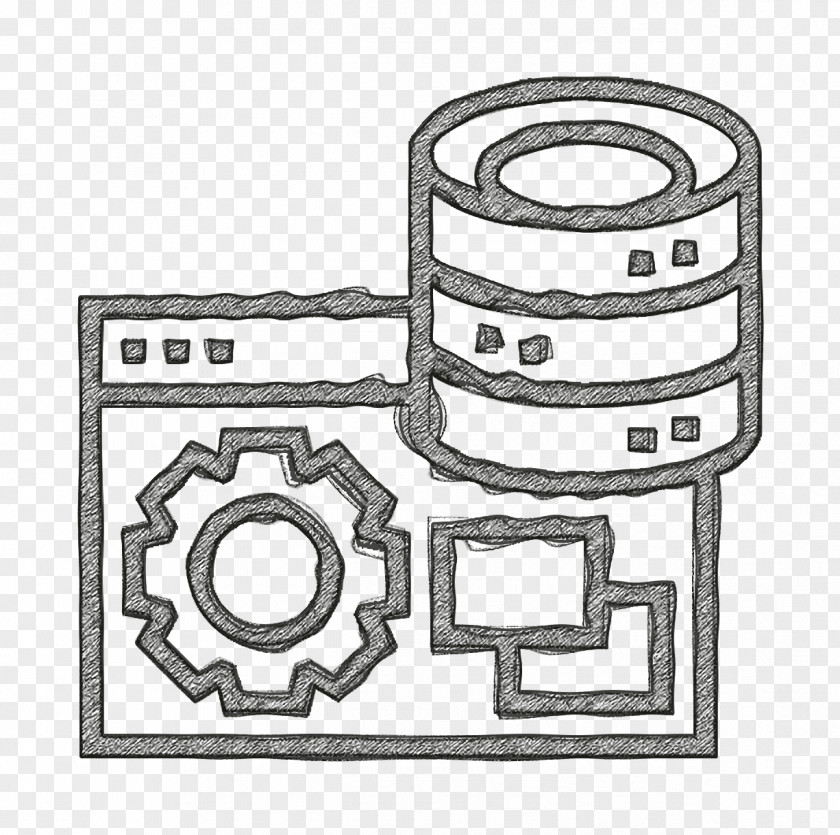 Database Management Icon Server Data PNG