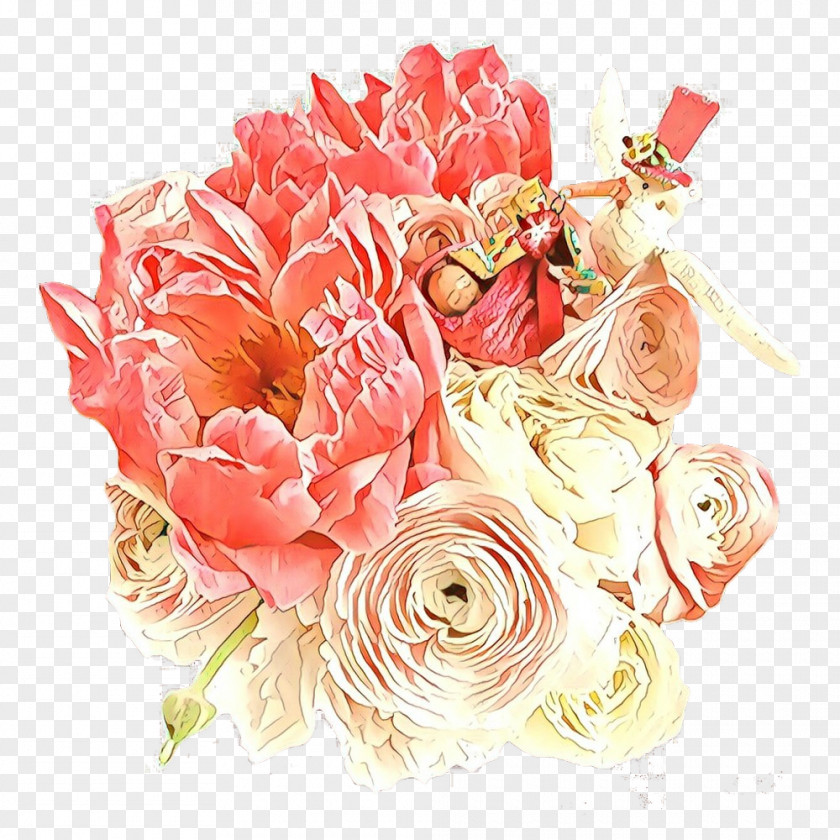 Floribunda Flower Arranging Pink Cartoon PNG